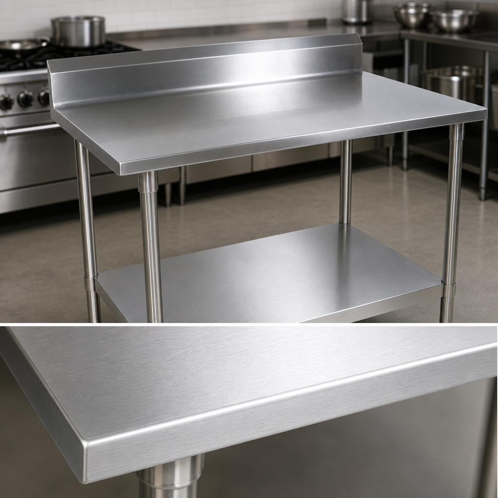 14-Gauge 300 Series Stainless Top