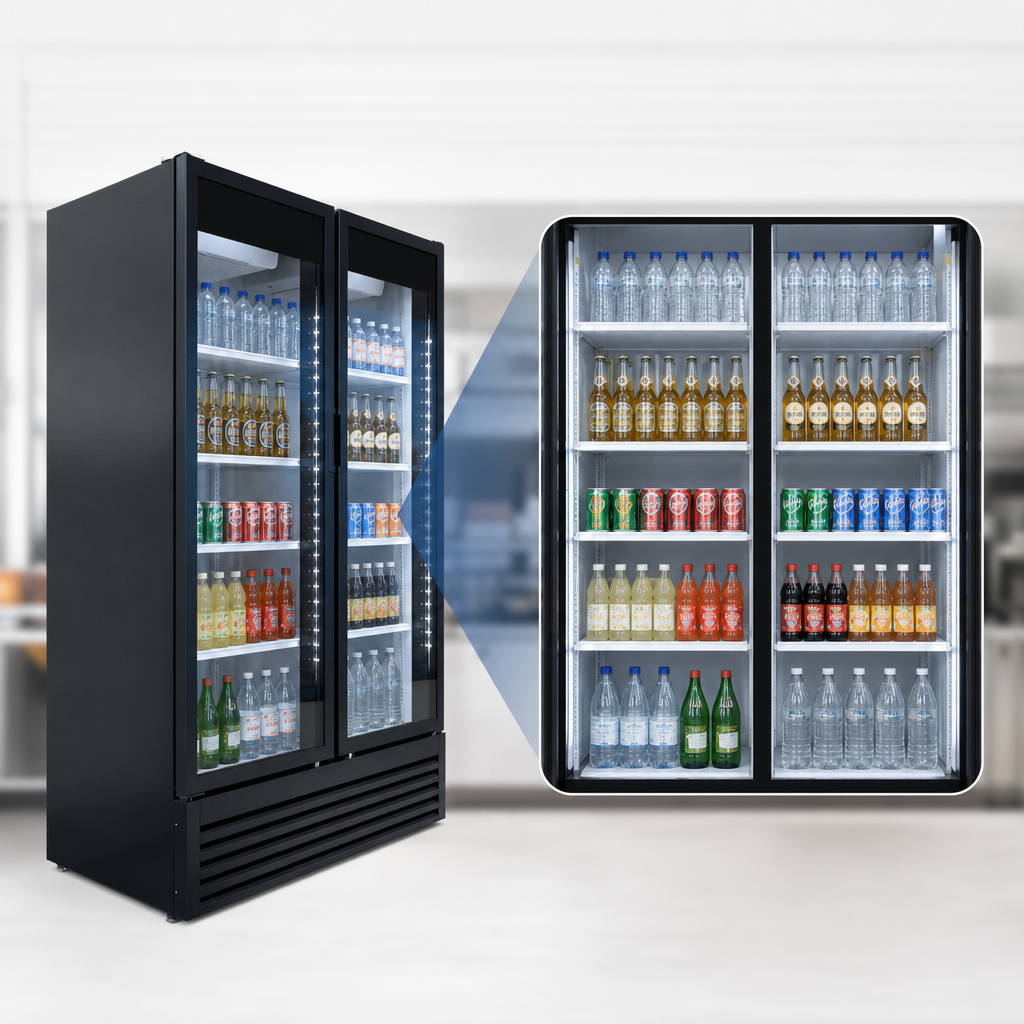 Two-Section Reach-In Design