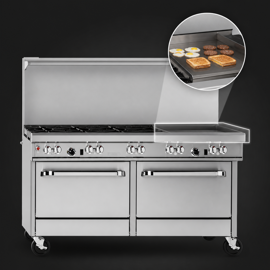 24-Inch Griddle Section