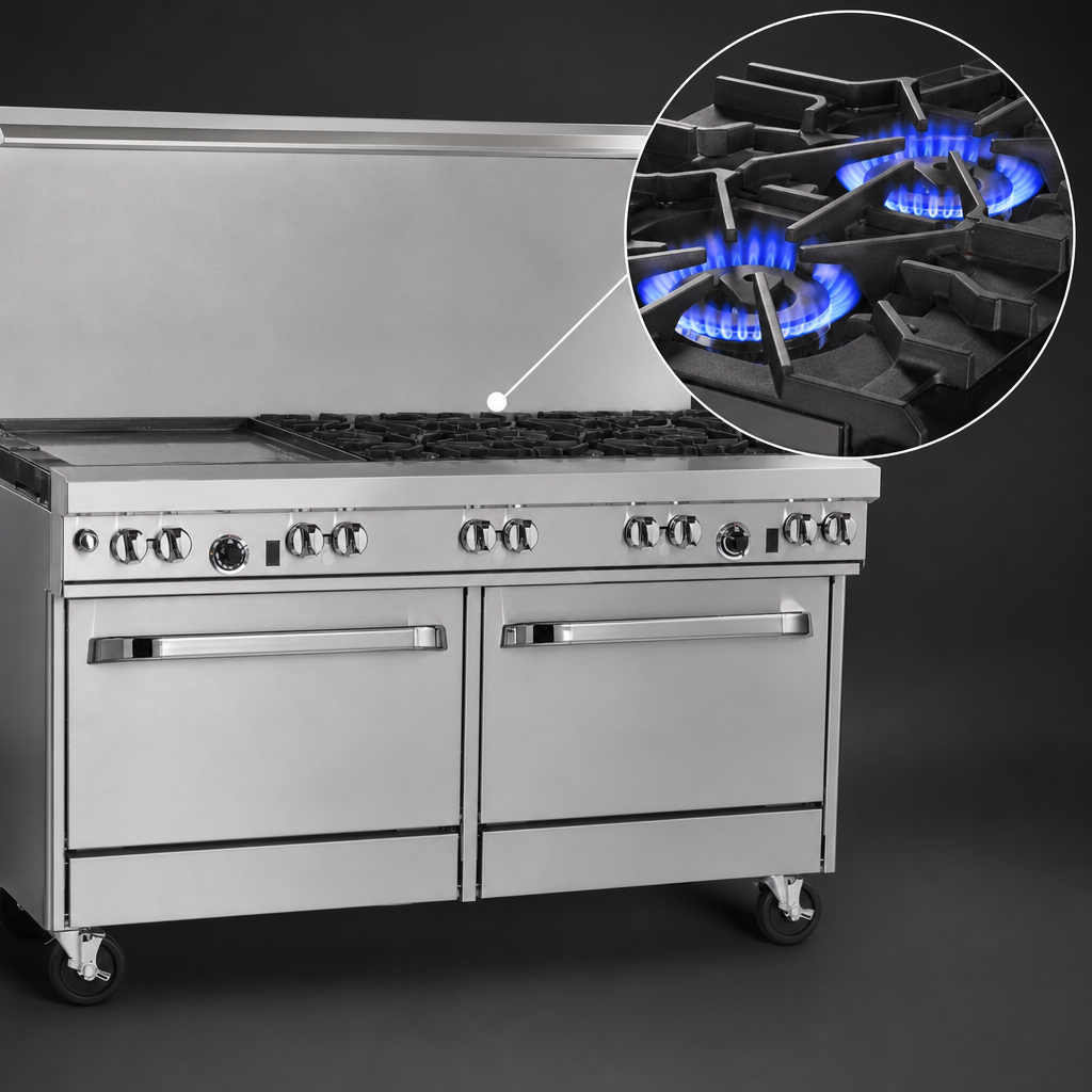 Two Non-Clog Burners