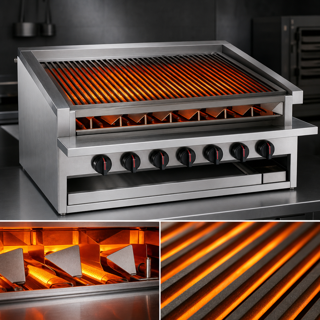 Radiant Gas Cooking System