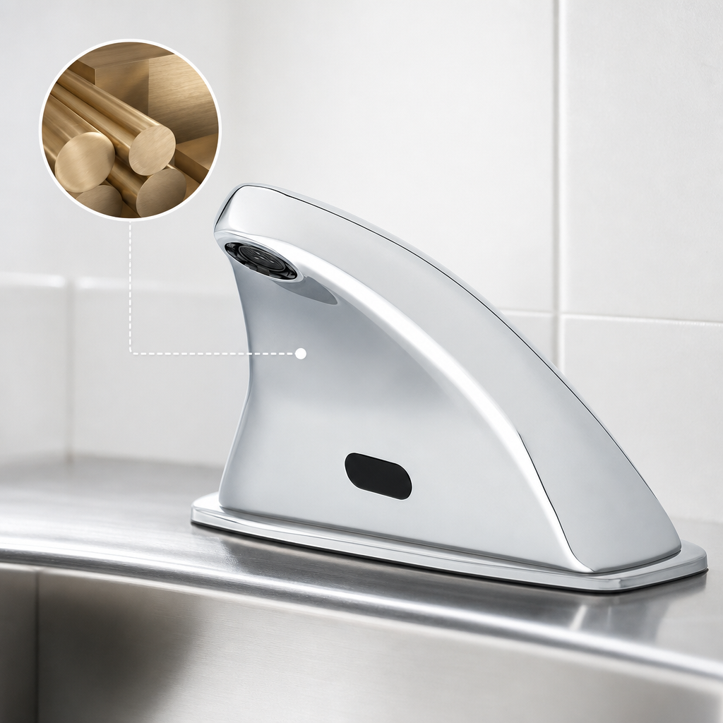 Ligature-Resistant Cast Brass Body