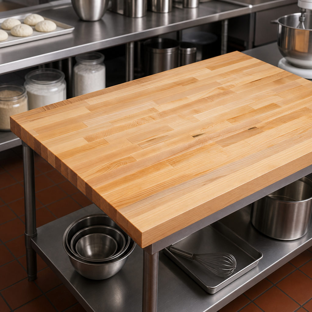 Edge Grain Flat Top