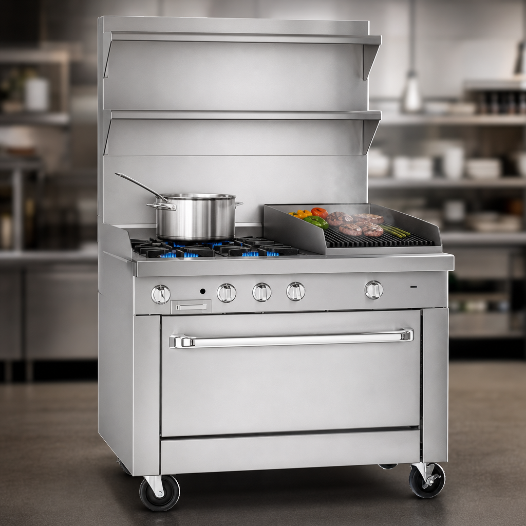 Integrated Charbroiler