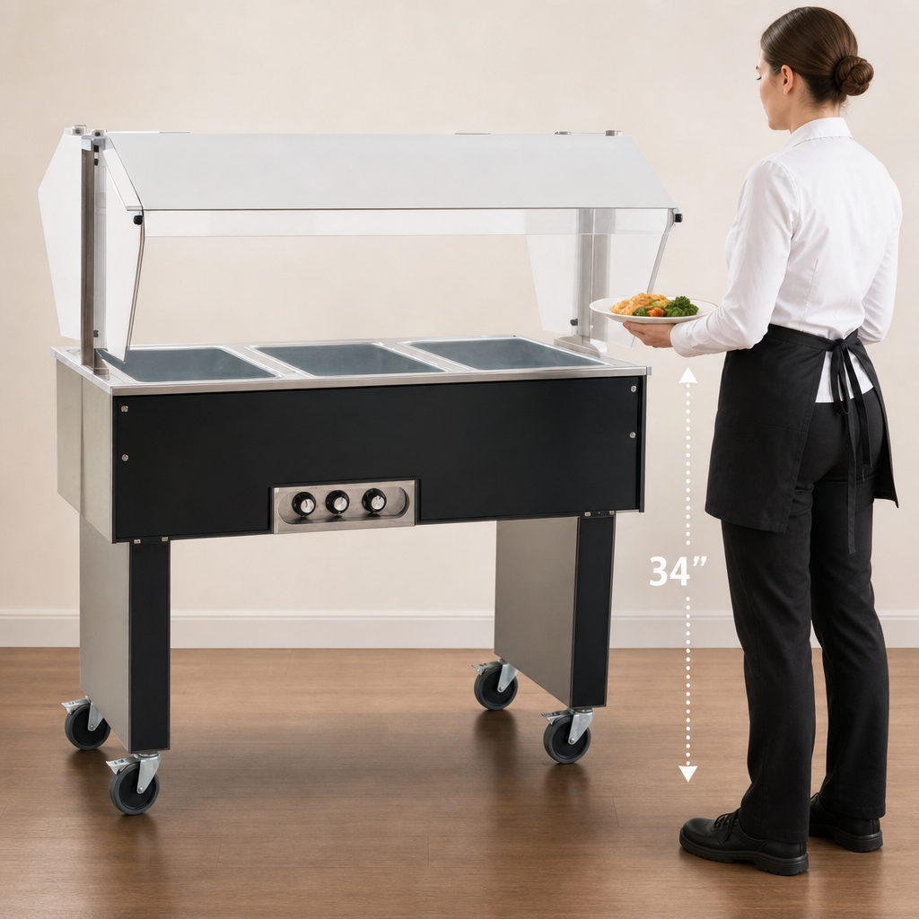 34-Inch Working Height