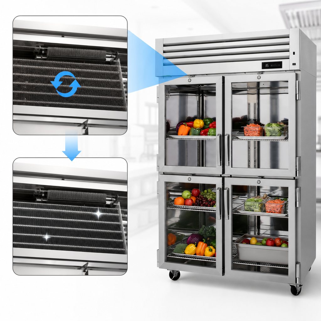 Self-Cleaning Condenser