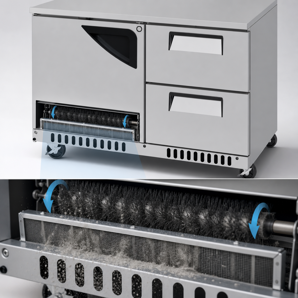 Self-Cleaning Condenser