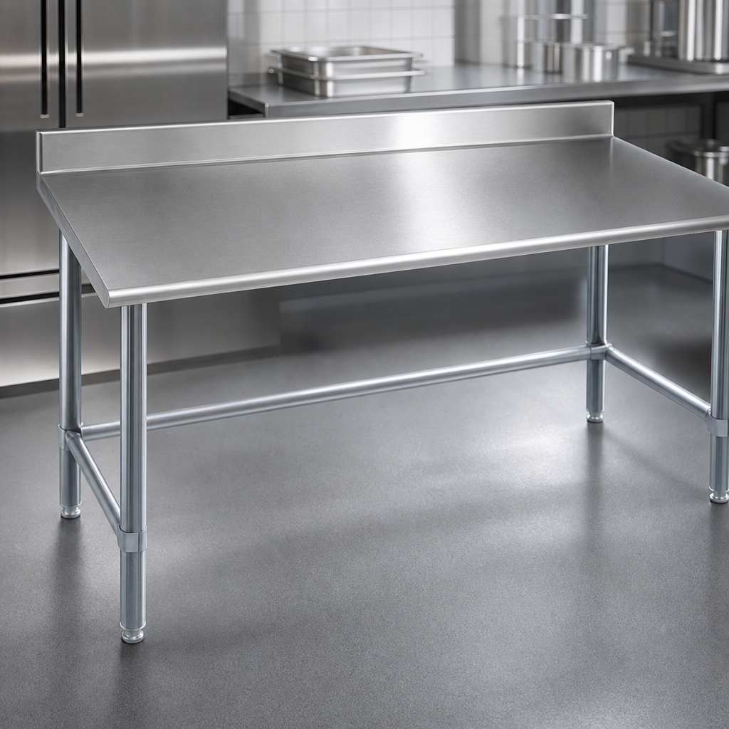 Heavy-Gauge 430 Stainless Steel Top