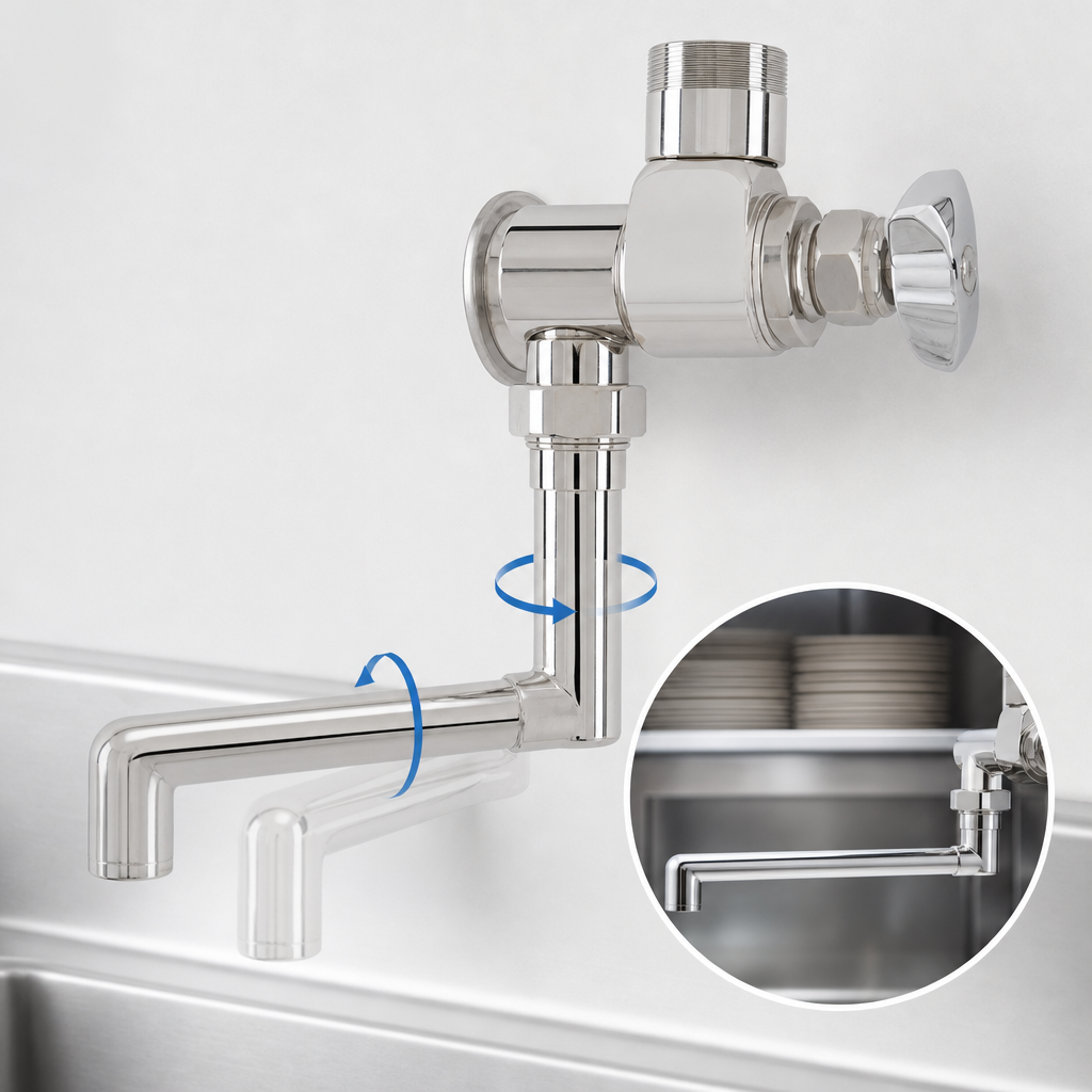 2-Part Swivel Spout