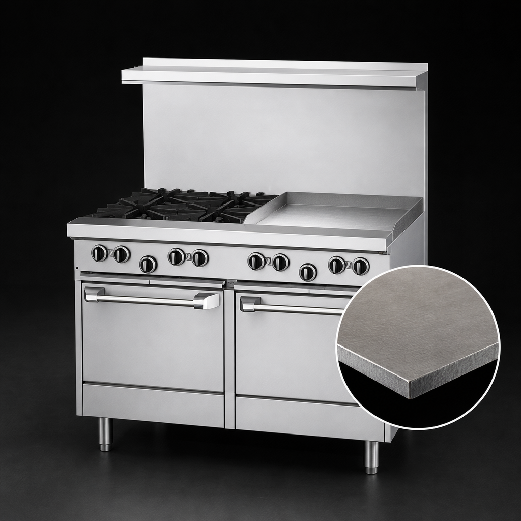 36-Inch Griddle With Steel Plate