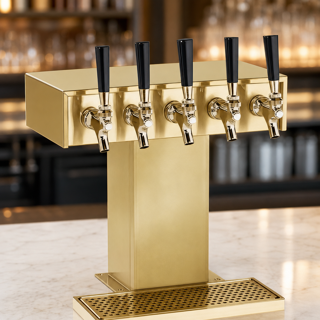 Five-Faucet Capacity