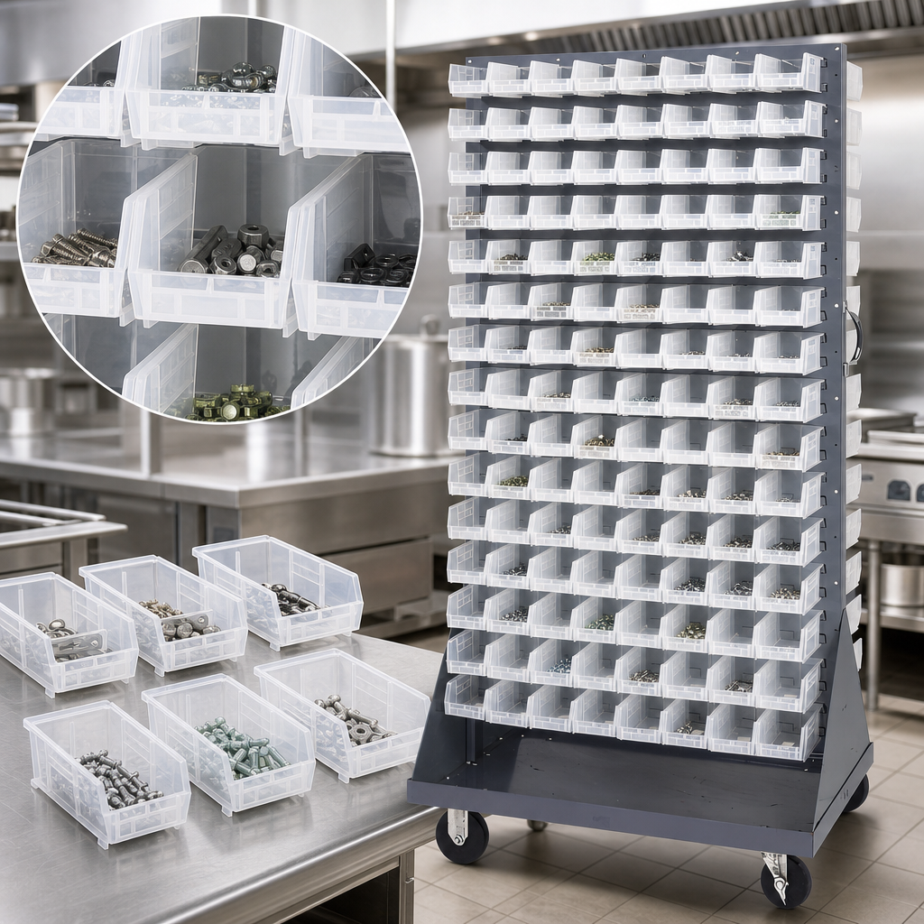 240 Clear QUS220 Bins Included