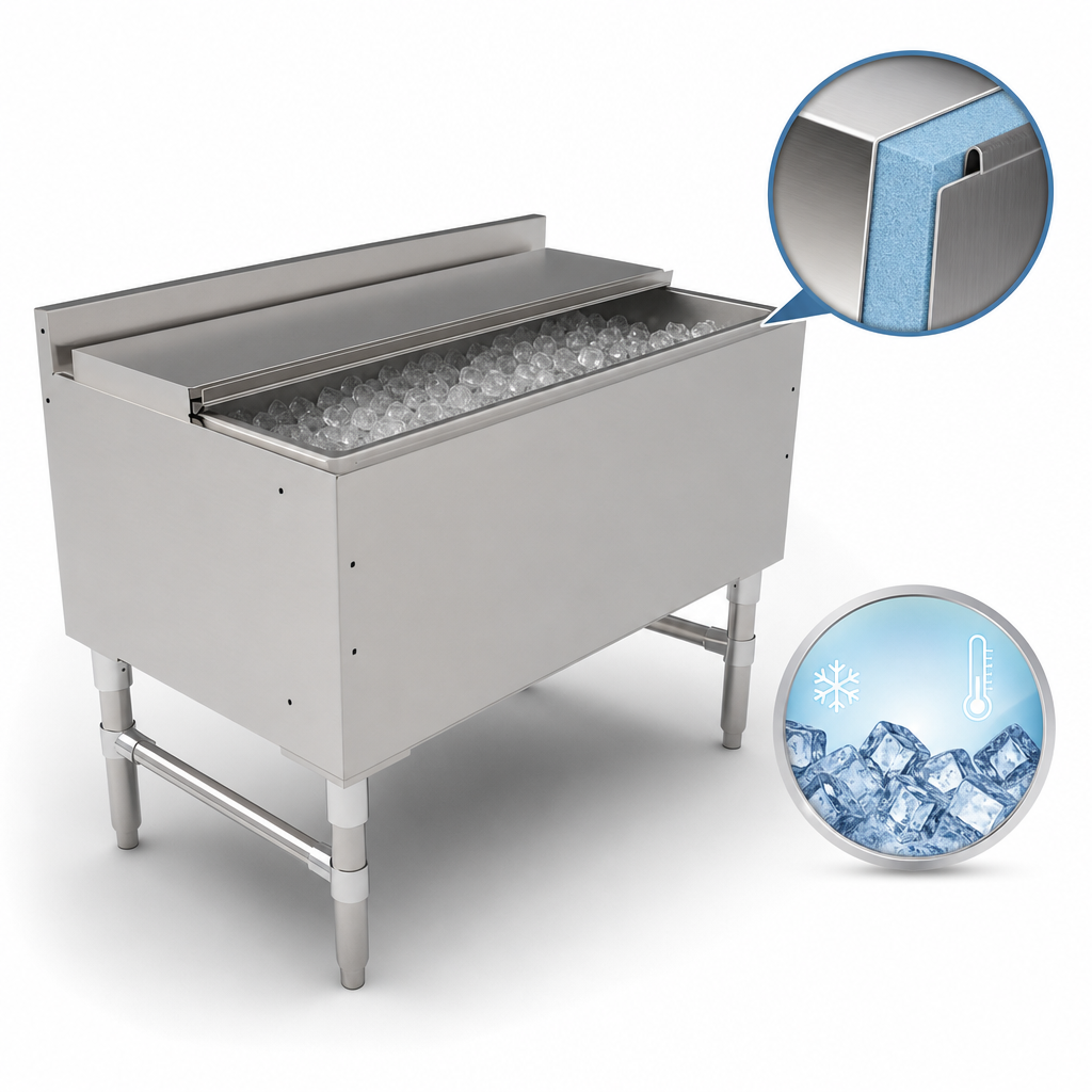 Foam Insulated Ice Bin