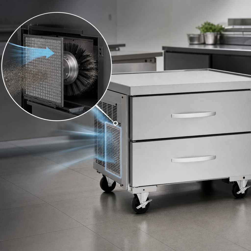 Self-Cleaning Condenser