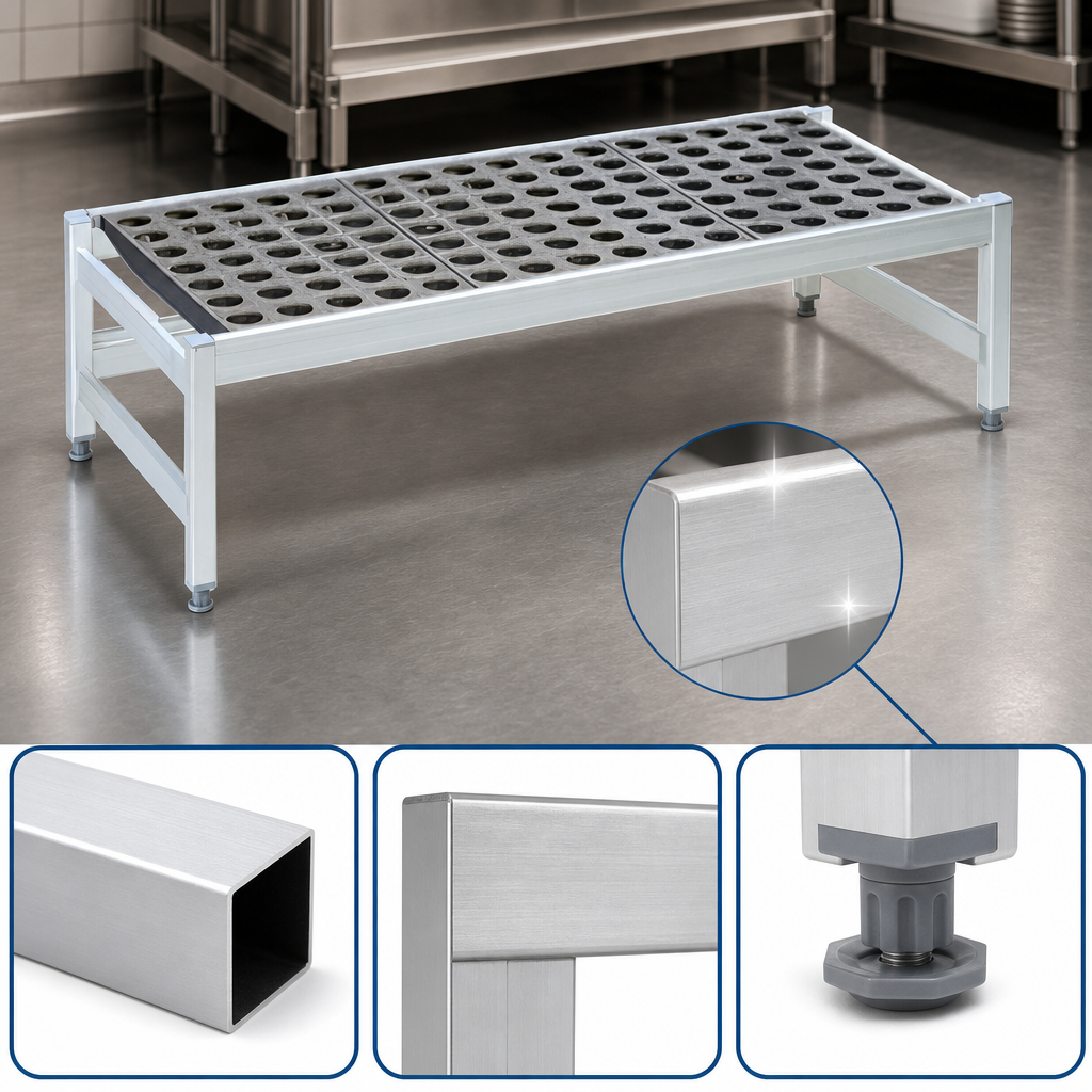 Deep Anodized Aluminum Construction