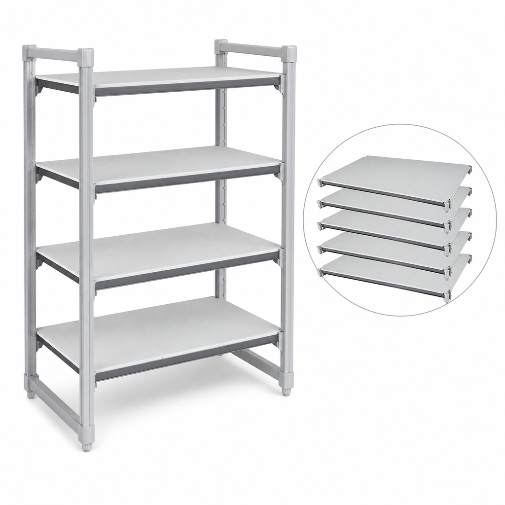 5 Shelf Plates Included