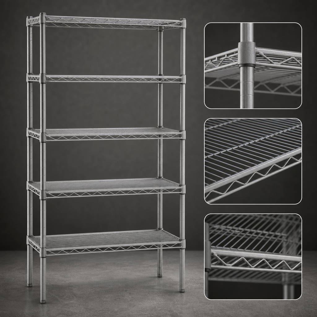 Patented QuadTruss® Shelves