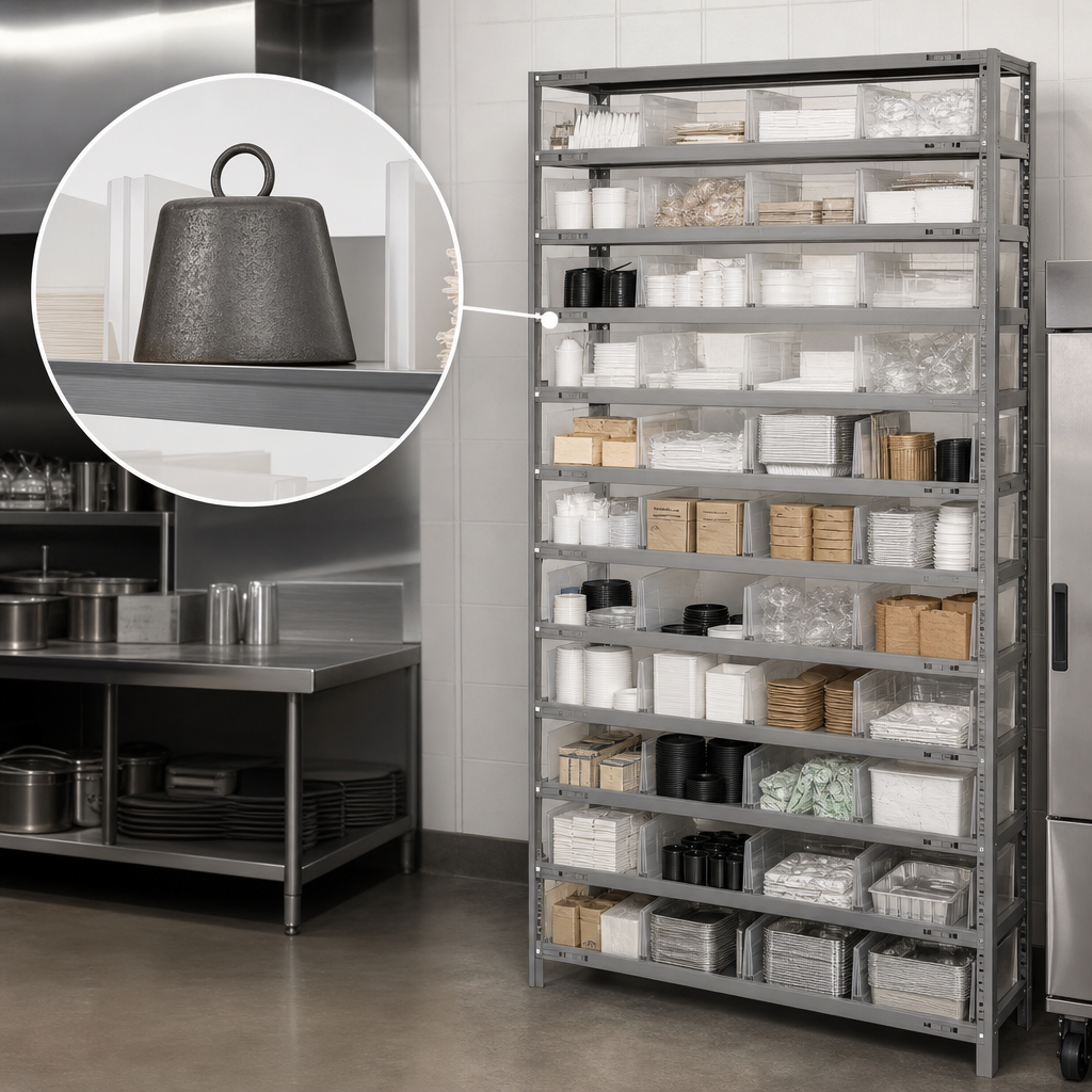 Heavy-Duty Shelf Capacity