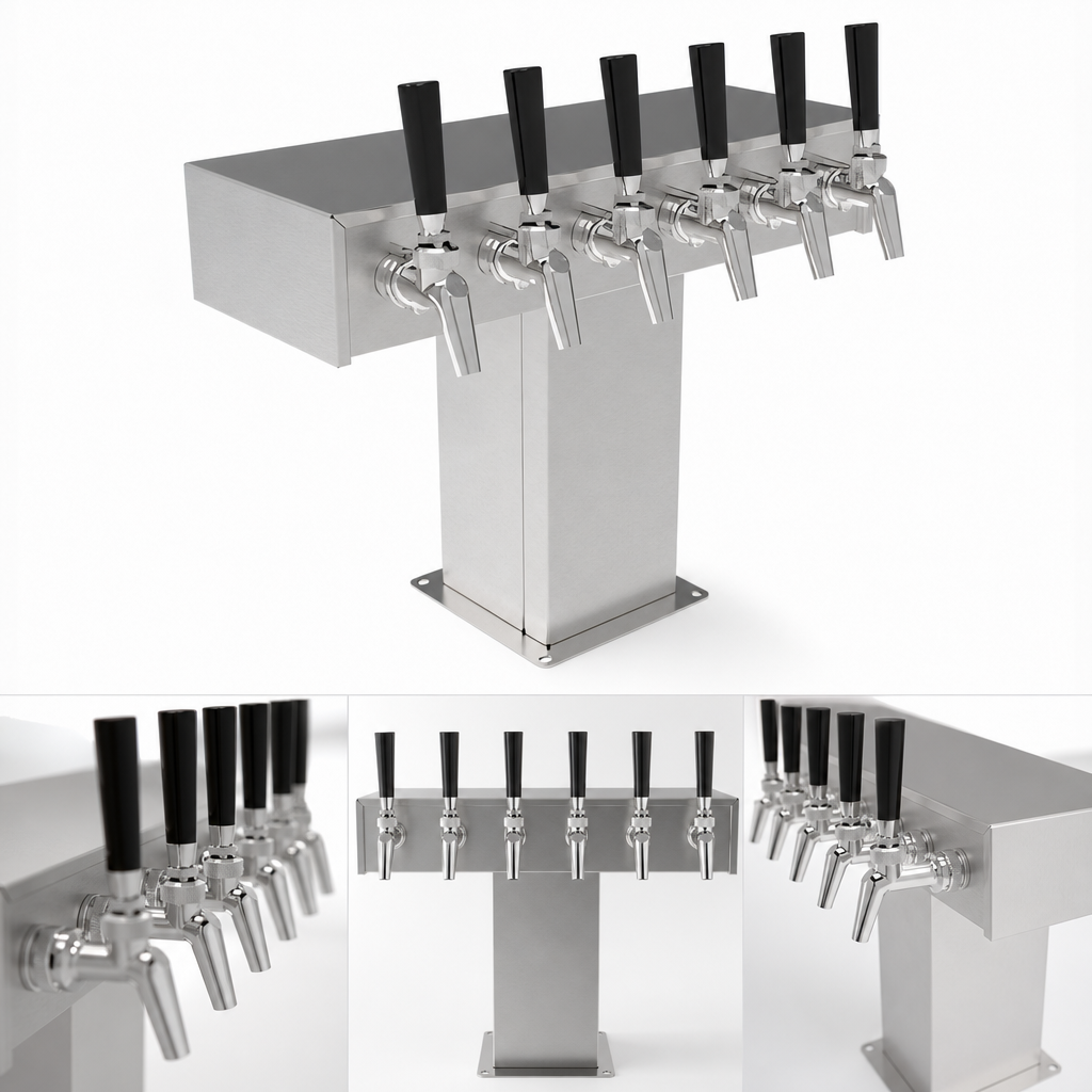 Six-Faucet Standard Base