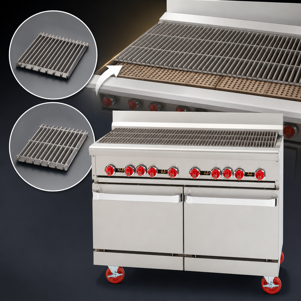 Reversible Cast-Iron Grates