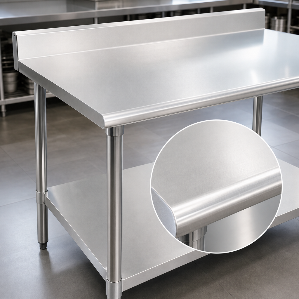 14-Gauge 300 Series Stainless Steel Top