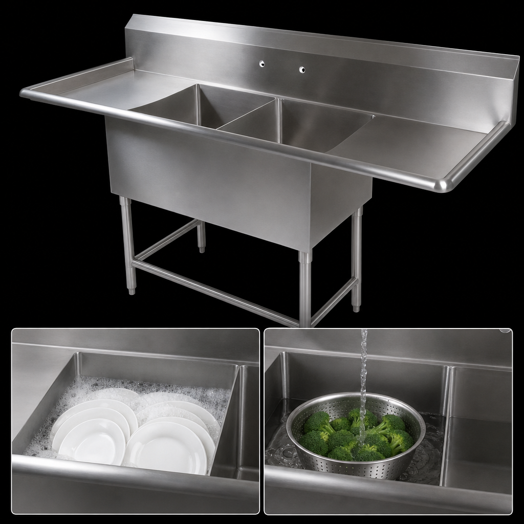 Dual Compartment Basin
