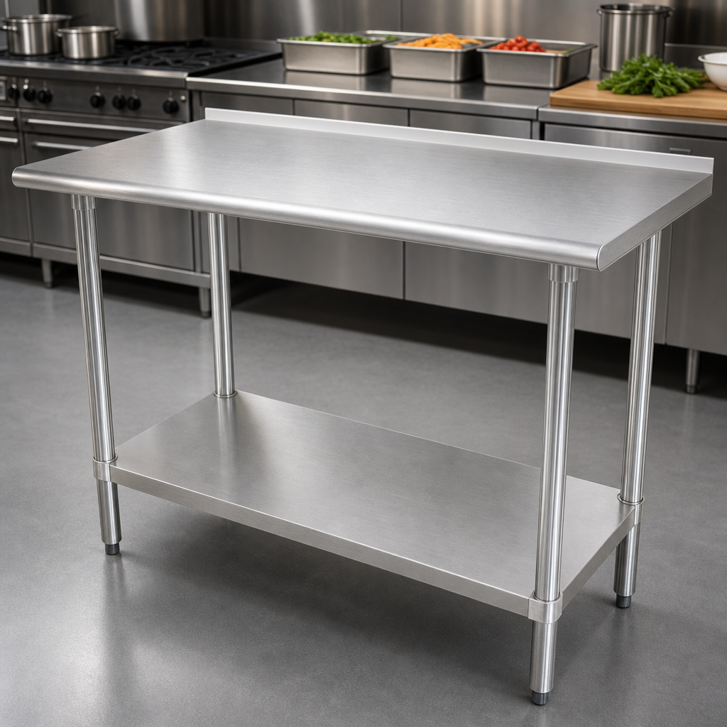 14-Gauge 304 Stainless Steel Top
