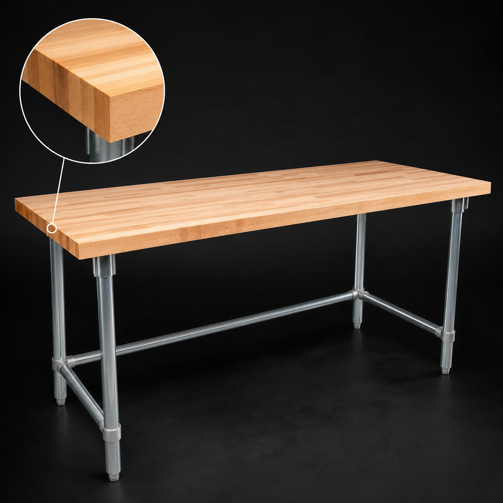 Edge-Grain Maple Top