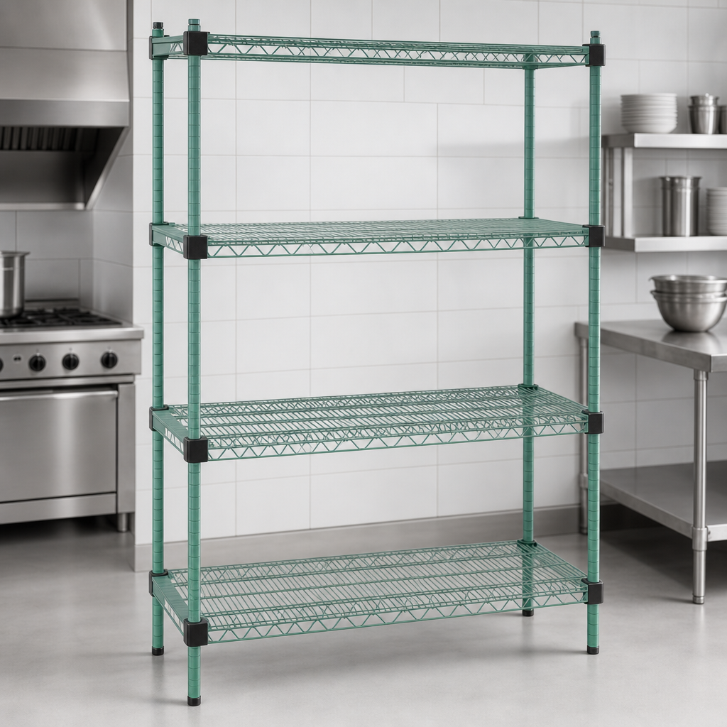 Quad-Adjust Shelving System