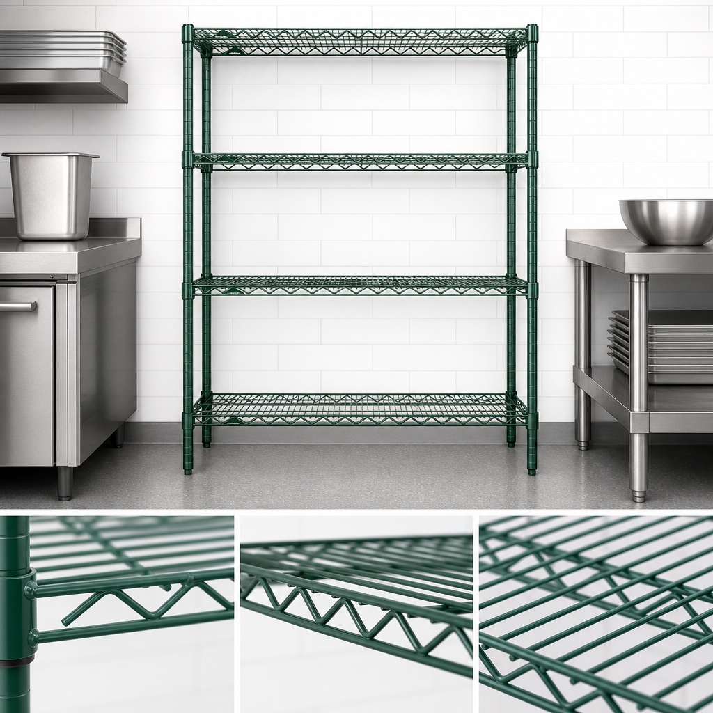 Patented QuadTruss Shelves