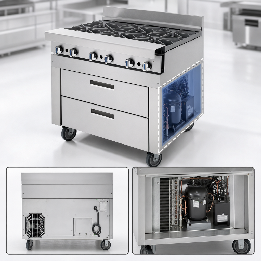 Rear-Mounted Self-Contained Refrigeration