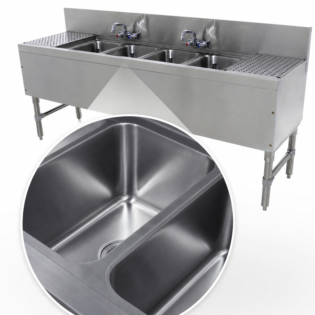 Deep-Drawn Seamless Bowls