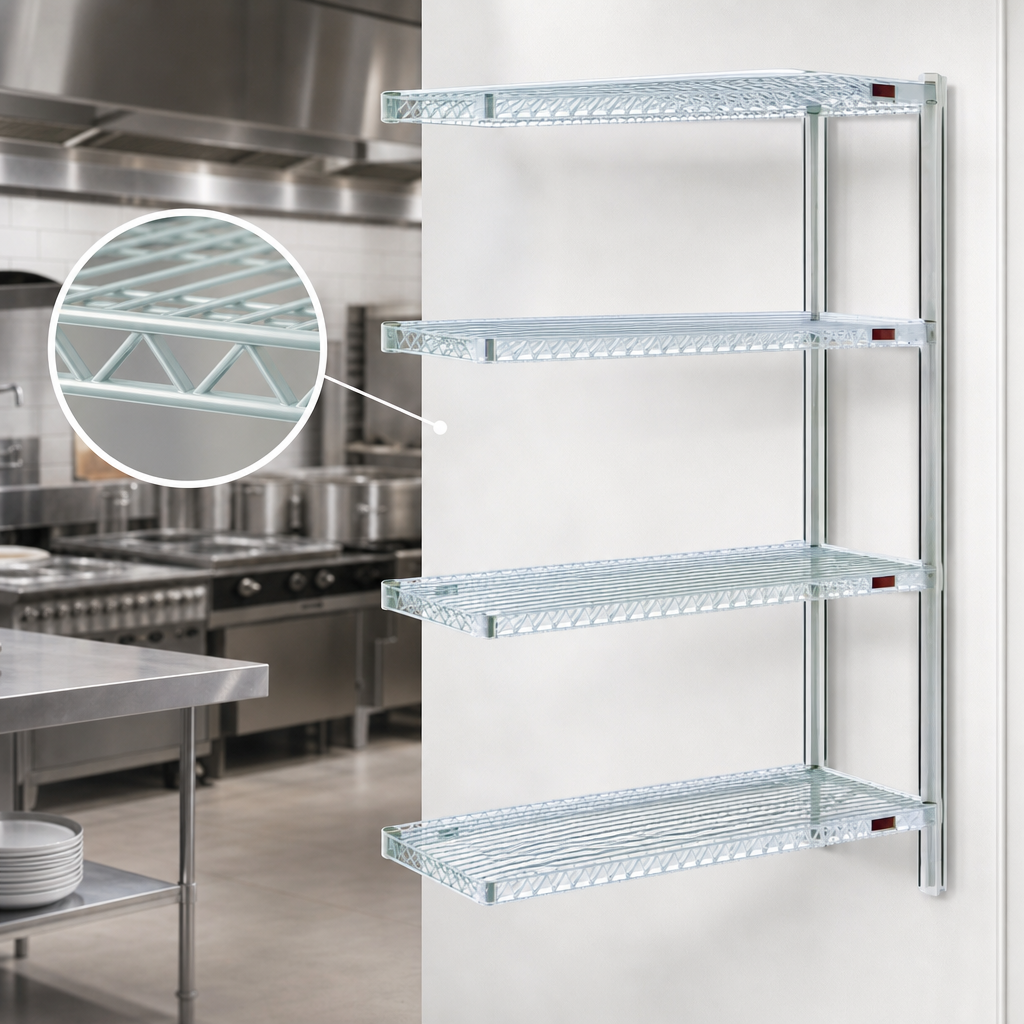 Patented QuadTruss Shelves