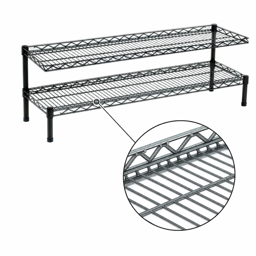 Patented QuadTruss Lower Shelf