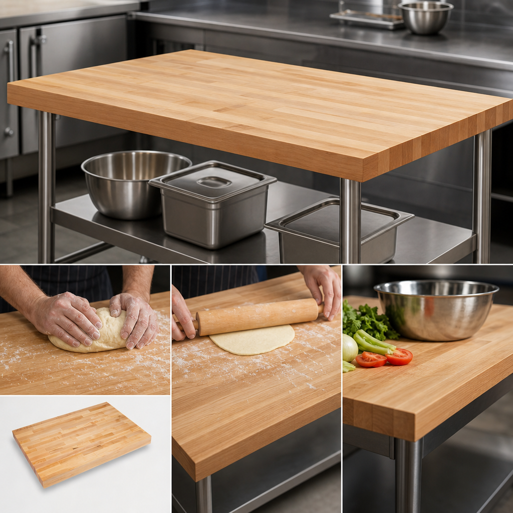Edge Grain Flat Top