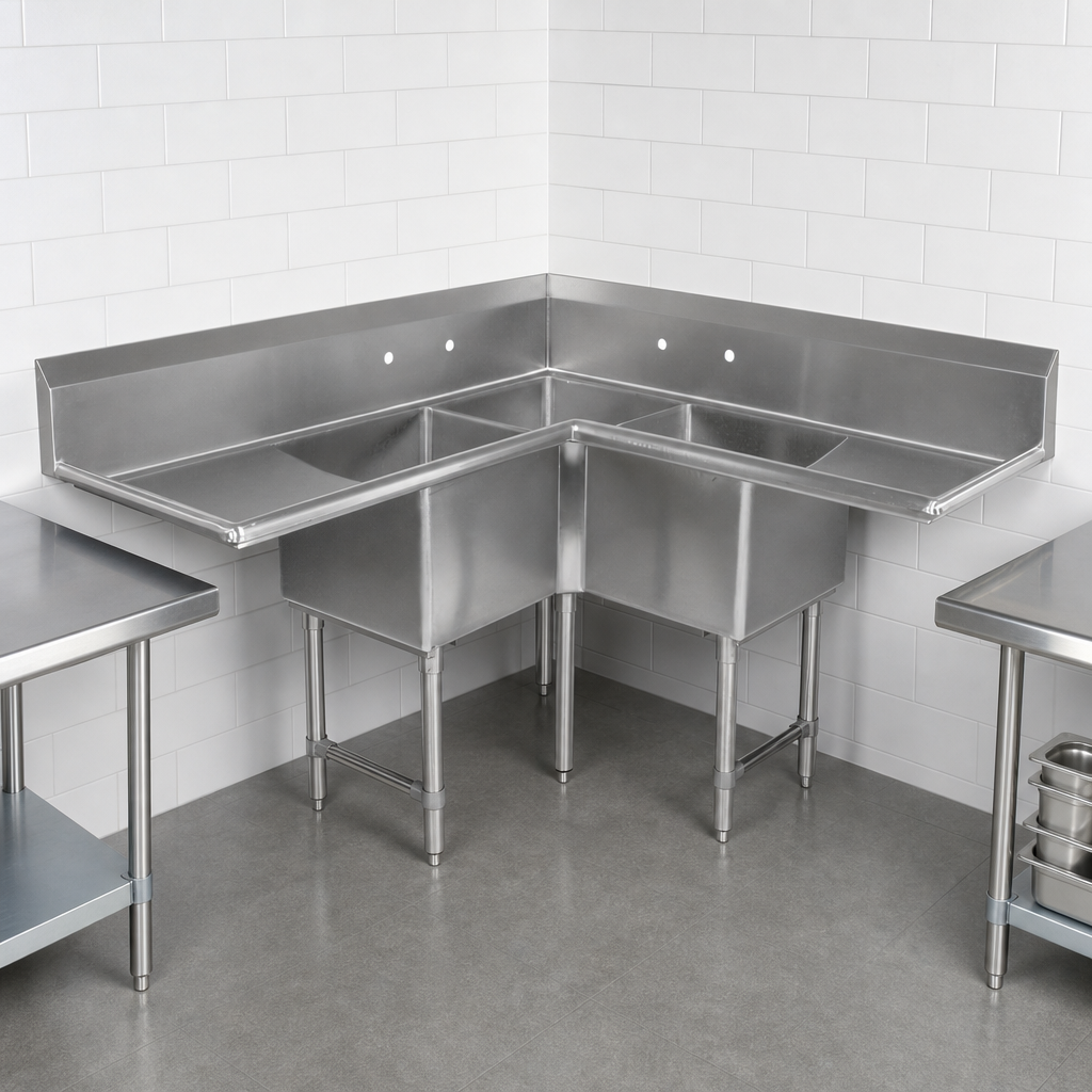 Corner Sink Layout