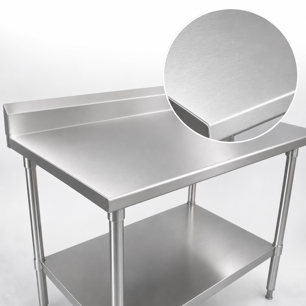 16-Gauge Type 300 Stainless Steel Top