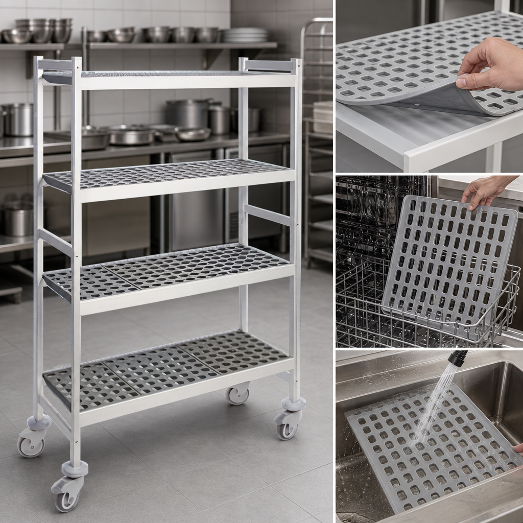 Removable Dishwasher-Safe Inserts