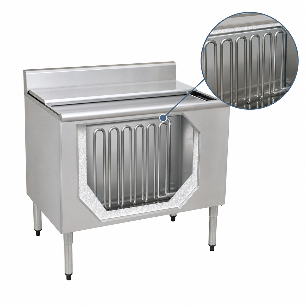 Sealed-In 7-Circuit Cold Plate