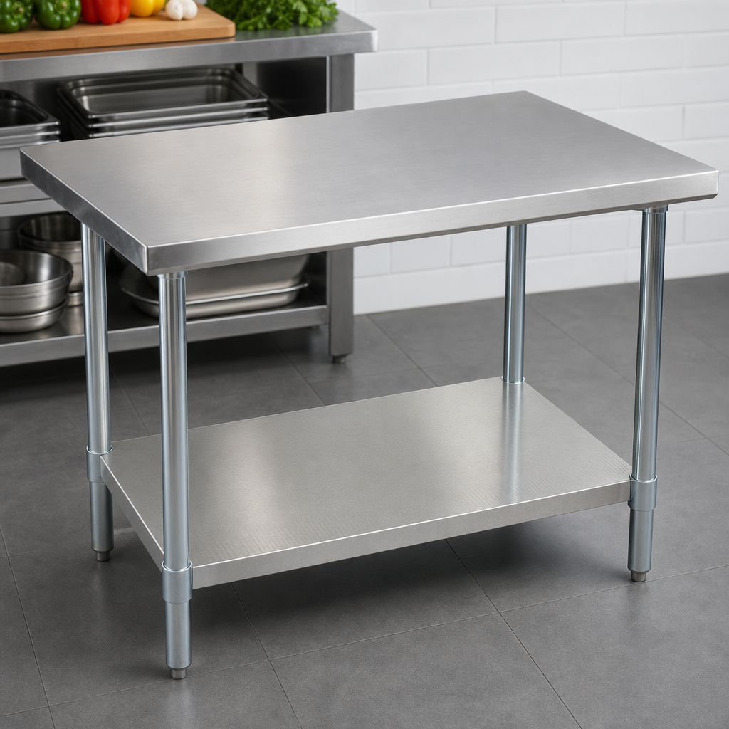 16-Gauge 304 Stainless Steel Top