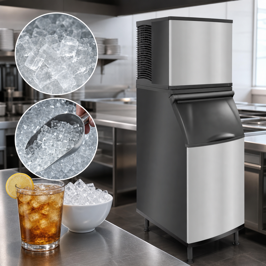 Half-Dice Cube Ice