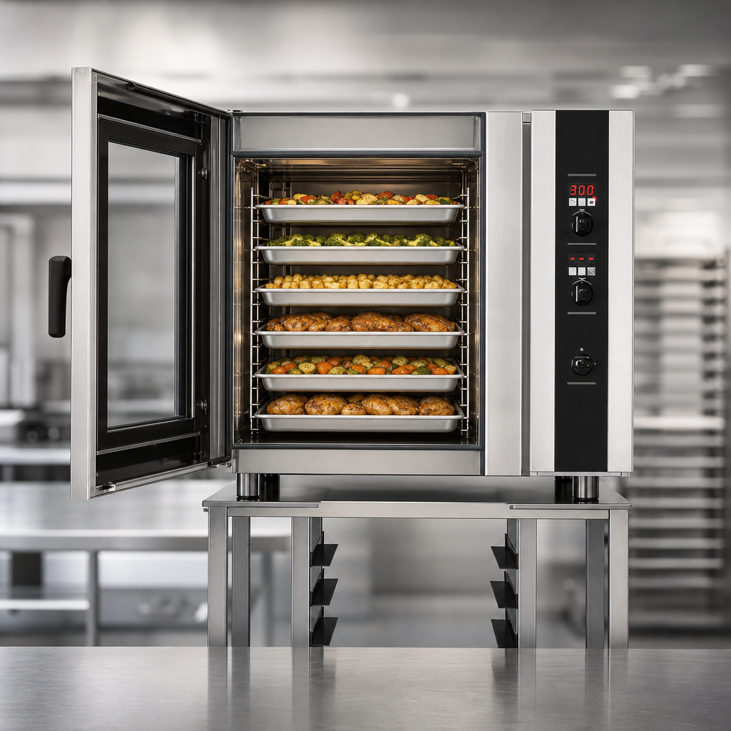 6 Full-Size Sheet Pan Capacity