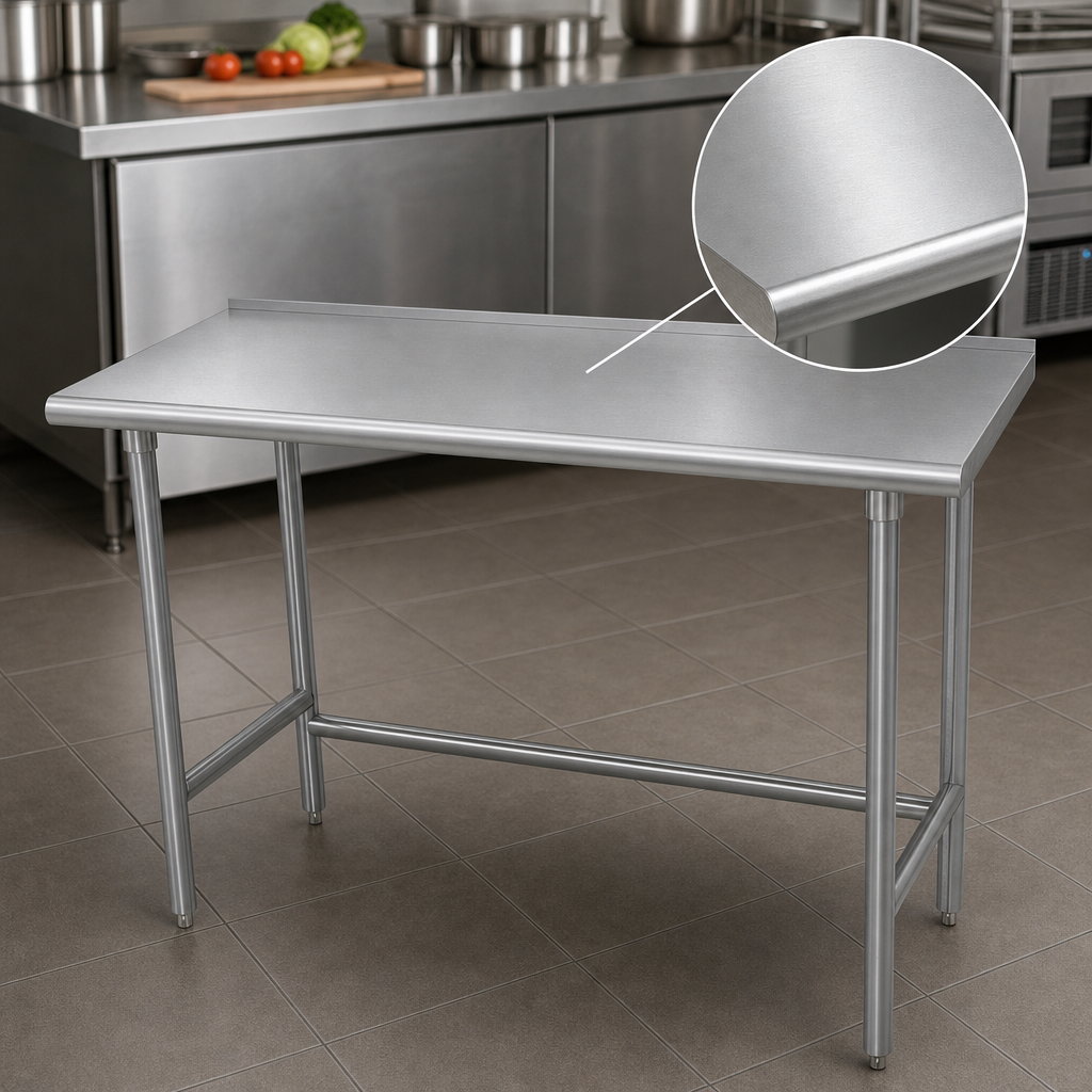 16-Gauge 430 Stainless Steel Top