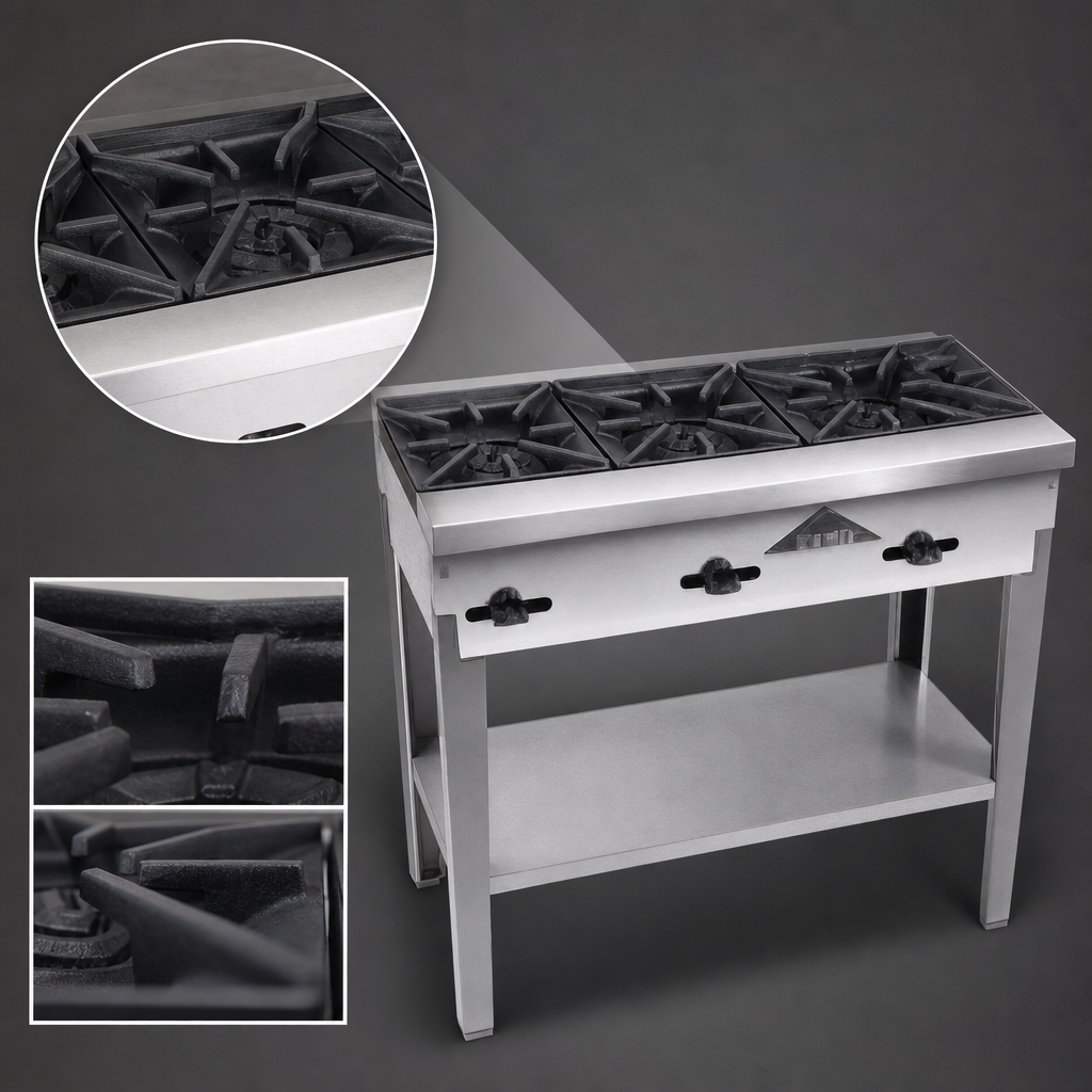 Heavy-Duty Cast Iron Grates