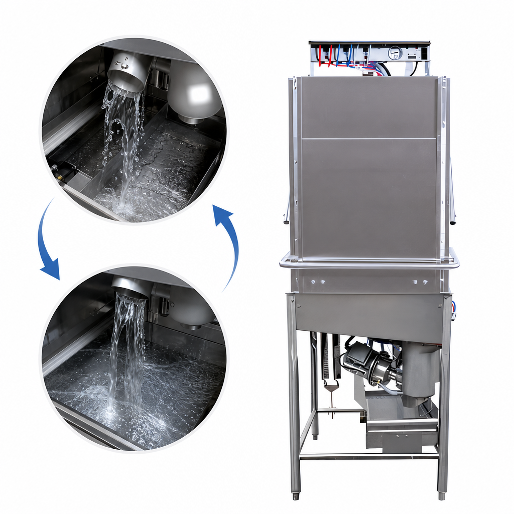 Fill and Dump Wash System