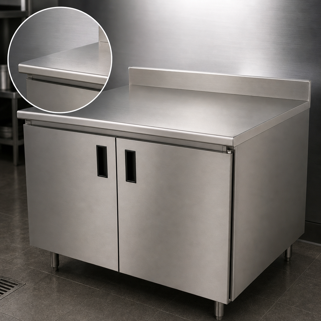16 Gauge 304 Stainless Steel Top
