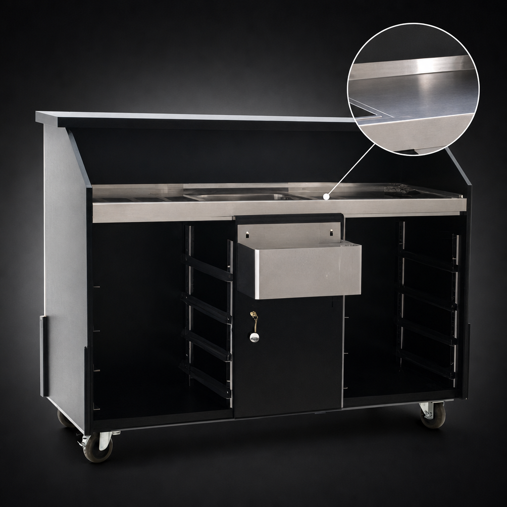Stainless Steel Interior Work Surface
