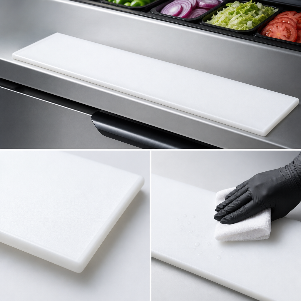 White Polyethylene Construction