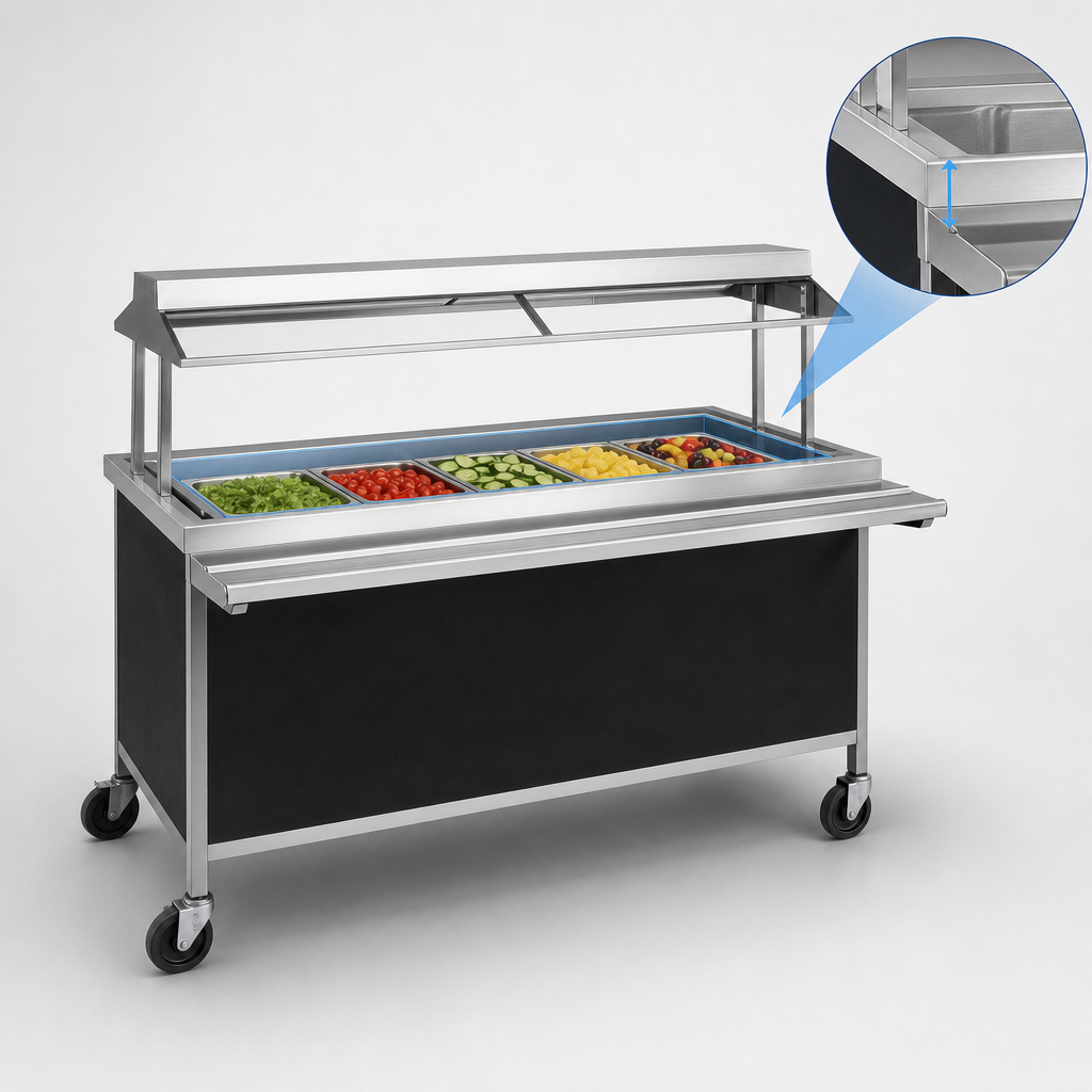 Recessed Cold Pan