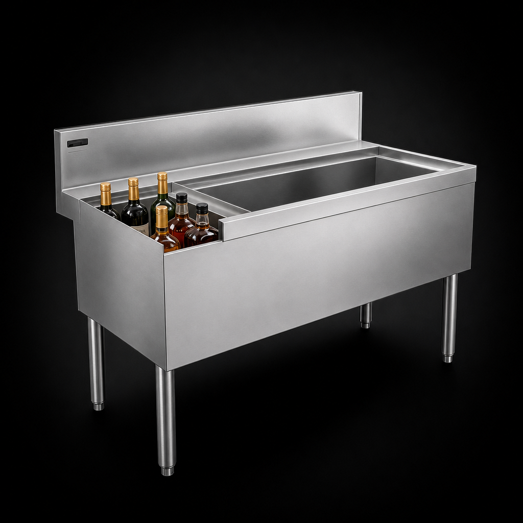 Left Bottle Storage Rack